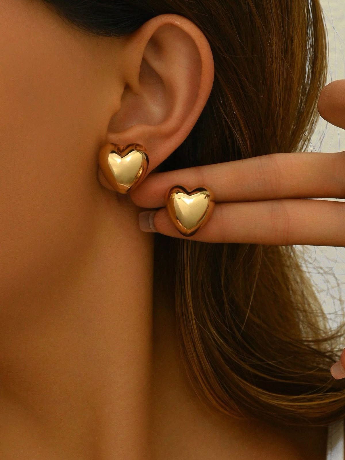 (Heart Shape) Earrings - Image 2